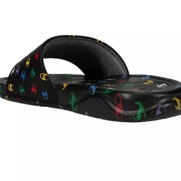 Champion MEGA TOSS C Pop MULTI Women's Slides New in Box w/Tags - Picture 3 of 11